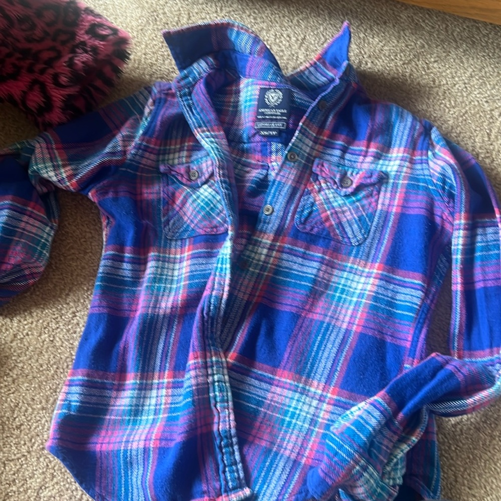 American Eagle Plaid Shirt